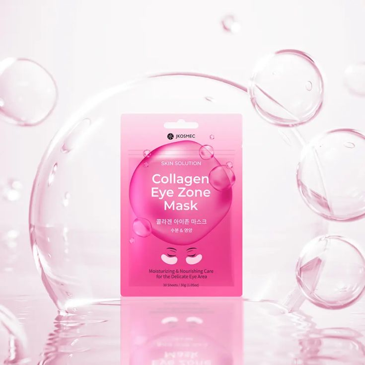 jkosmec skin solution parches para el contono de los ojos colageno cosmetica coreana