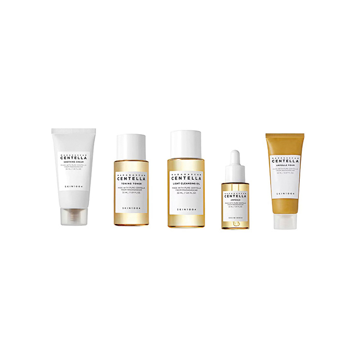 skin1004 madagascar centella kit de viaje 5 productos