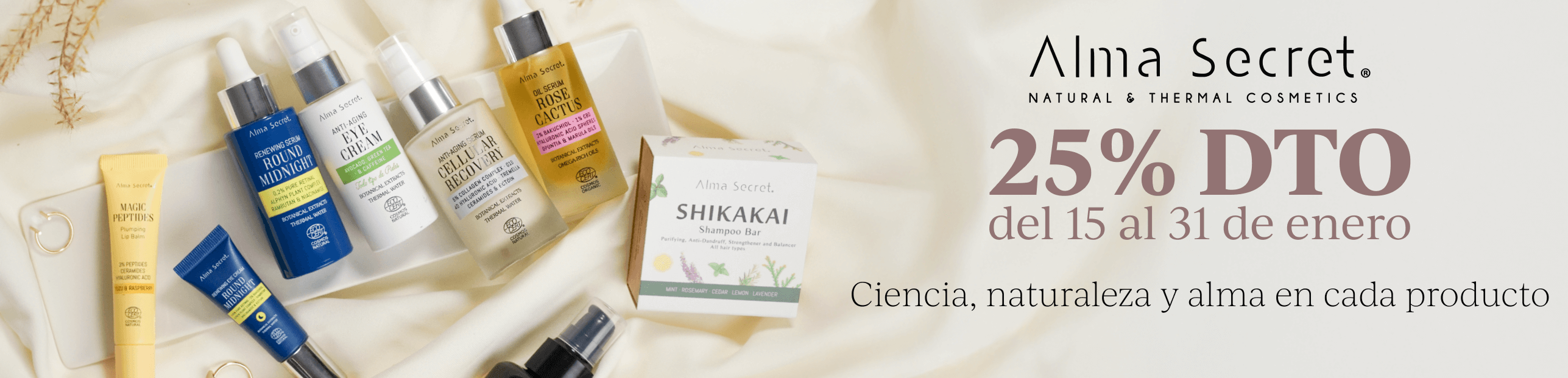 Alma Secret con un 25%