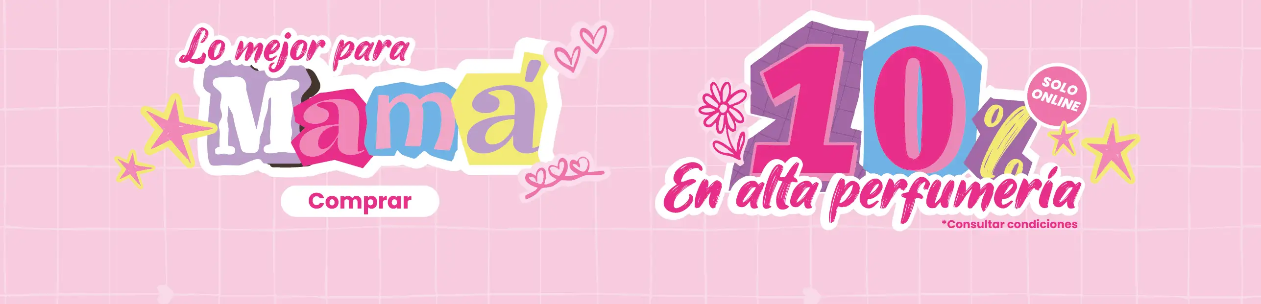 10% descuento por el Día de la Madre