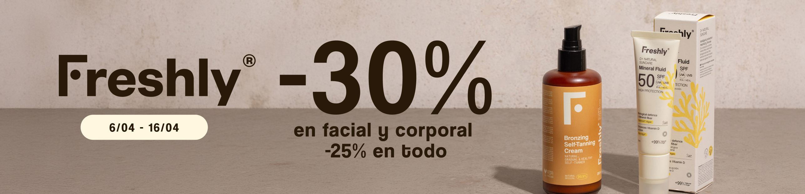 Promo Freshly Cosmetics