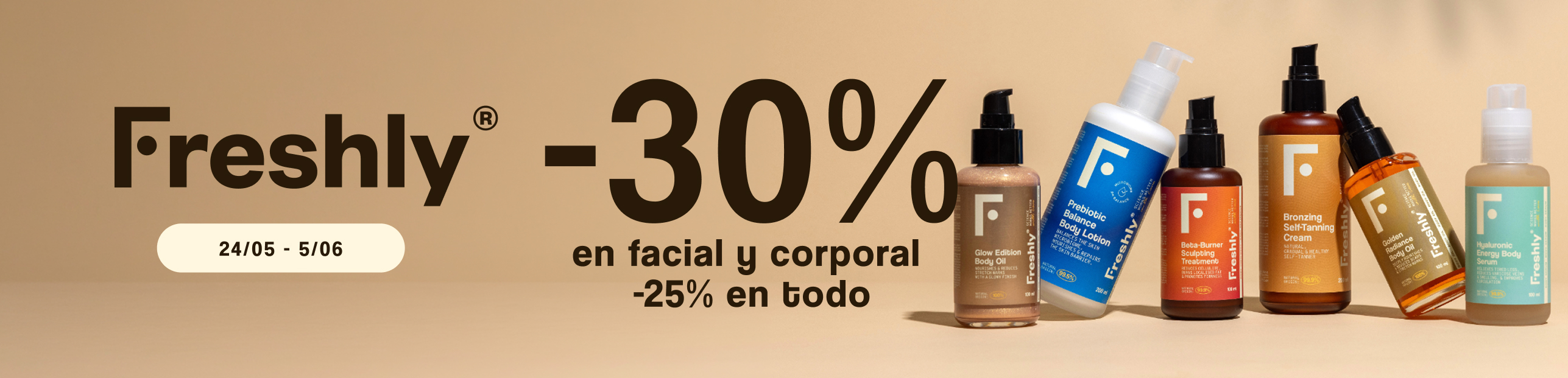 Descuento Freshly Cosmetics