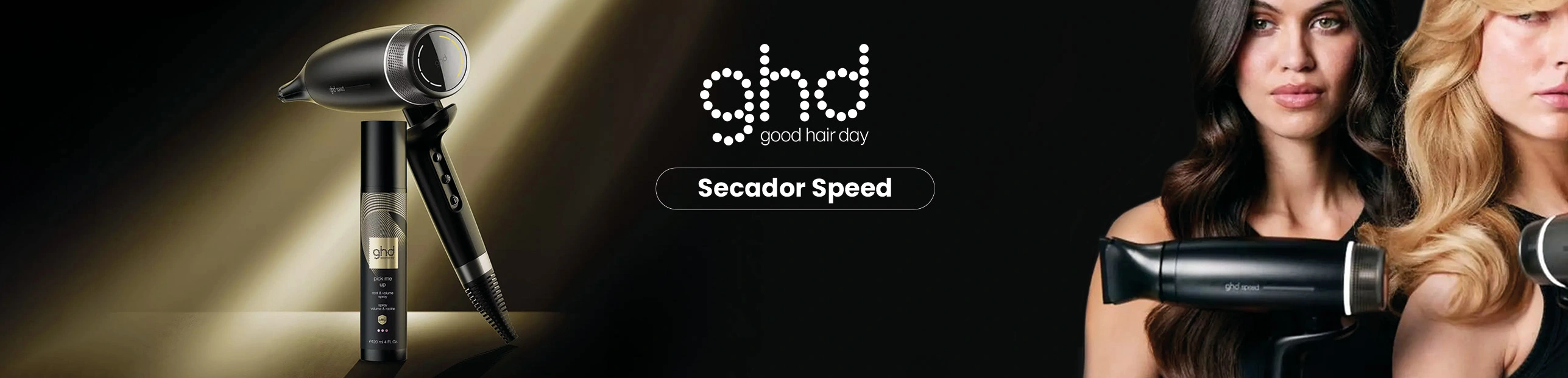 Nuevo GHD Speed Black Secador de Pelo