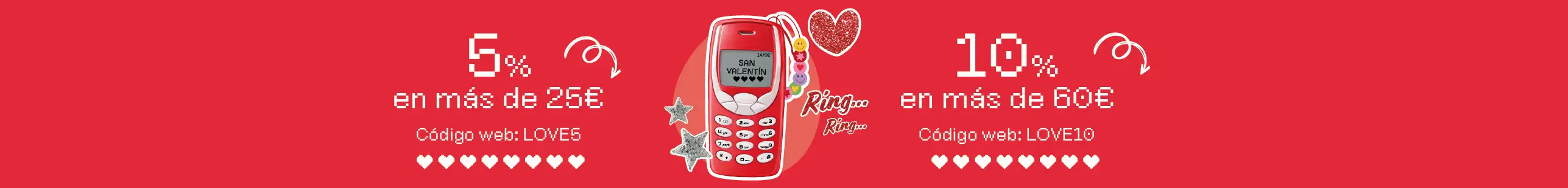 Oferta San Valentin Perfumería de la Uz