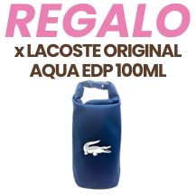 REGALO BOLSA POR LA COMPRA DE LACOSTE ORIGINAL AQUA 100ML