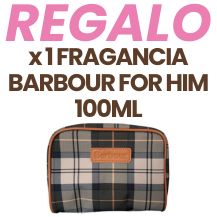 REGALO NECESER POR LA COMPRA DE UNA BARBOUR FOR HIM 100ML O MÁS