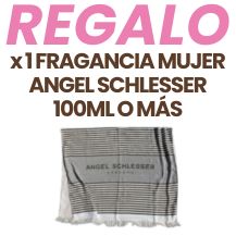 REGALO TOALLA DE PLAYA POR LA COMPRA DE UNA FRAGANCIA DE MUJER DE ANGEL SCHLESSER 100ML O MÁS