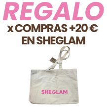 REGALO TOTE POR COMPRAS SUPERIORES A 20 EUROS EN SHEGLAM