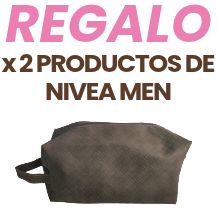 REGALO NECESER POR COMPRA 1 PRODUCTO DE COSMÉTICA DE NIVEA MEN