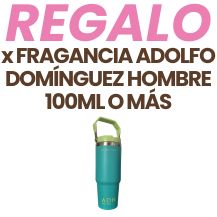 REGALO BOTELLA POR LA COMPRA DE UNA FRAGANCIA ADOLFO DOMINGUEZ DE HOMBRE 100ML O MÁS