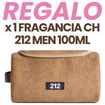 REGALO NECESER POR LA COMPRA DE UNA FRAGANCIA CH 212 MEN 100ML O MÁS