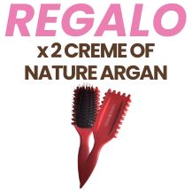 REGALO CEPILLO POR LA COMPRA DE 2 PRODUCTOS DE CREME OF NATURE ARGAN