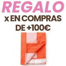 REGALO TOALLA DE PLAYA POR COMPRAS SUPERIORES A 100 EUROS EN NATURA BISSÉ