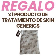 REGALO MUSELINA POR LA COMPRA DE 1 PRODUCTO DE TRATAMIENTO DE SKIN GENERICS