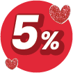 CUPON 5% EN BELLEZA ESPECIAL SAN VALENTIN