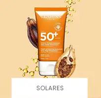 Portectores solares faciales y corporales Clarins